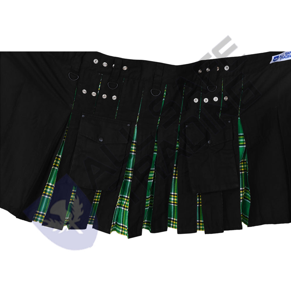 Men’s Irish Heritage Tartan Hybrid Utility Kilt