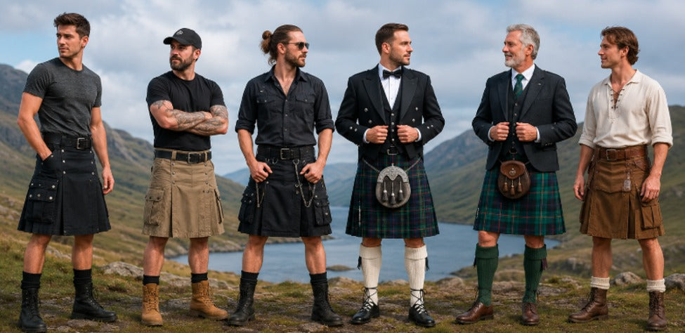 Traditional vs Utility Kilts: Understanding the Key Differences and Choosing the Right One