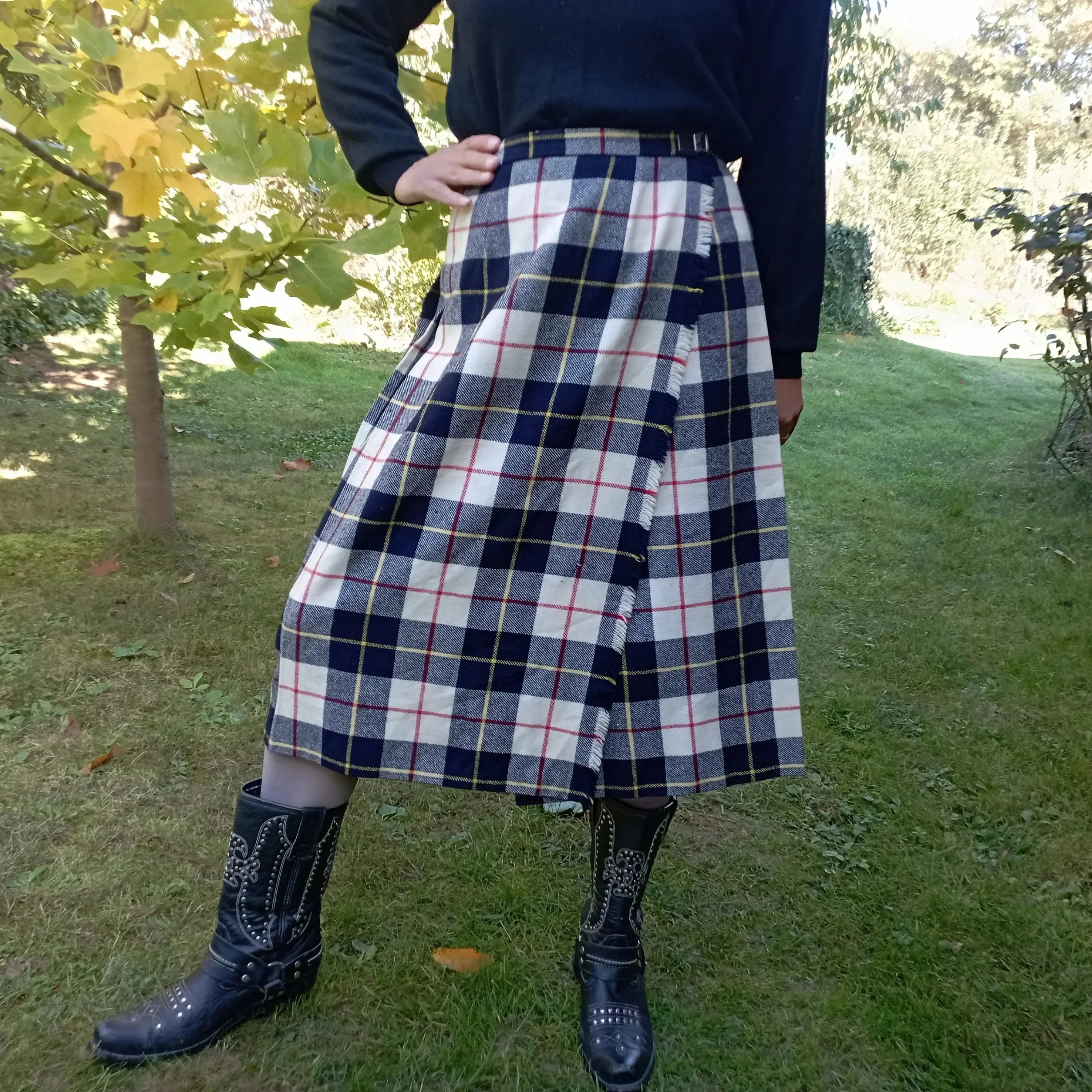 Tartan plaid skirts