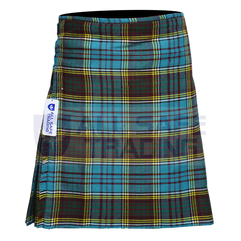 Scottish Traditional 8 Yard Anderson Tartan Kilt