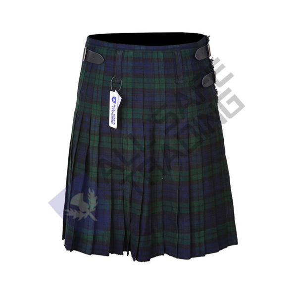 Scottish Boys 13-Oz Casual / Formal Wear, Black Watch Tartan Kilt
