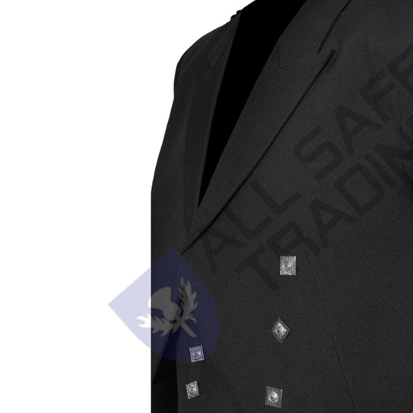 Prince Charlie Kilt Jacket With Waistcoat/Vest -36-54"