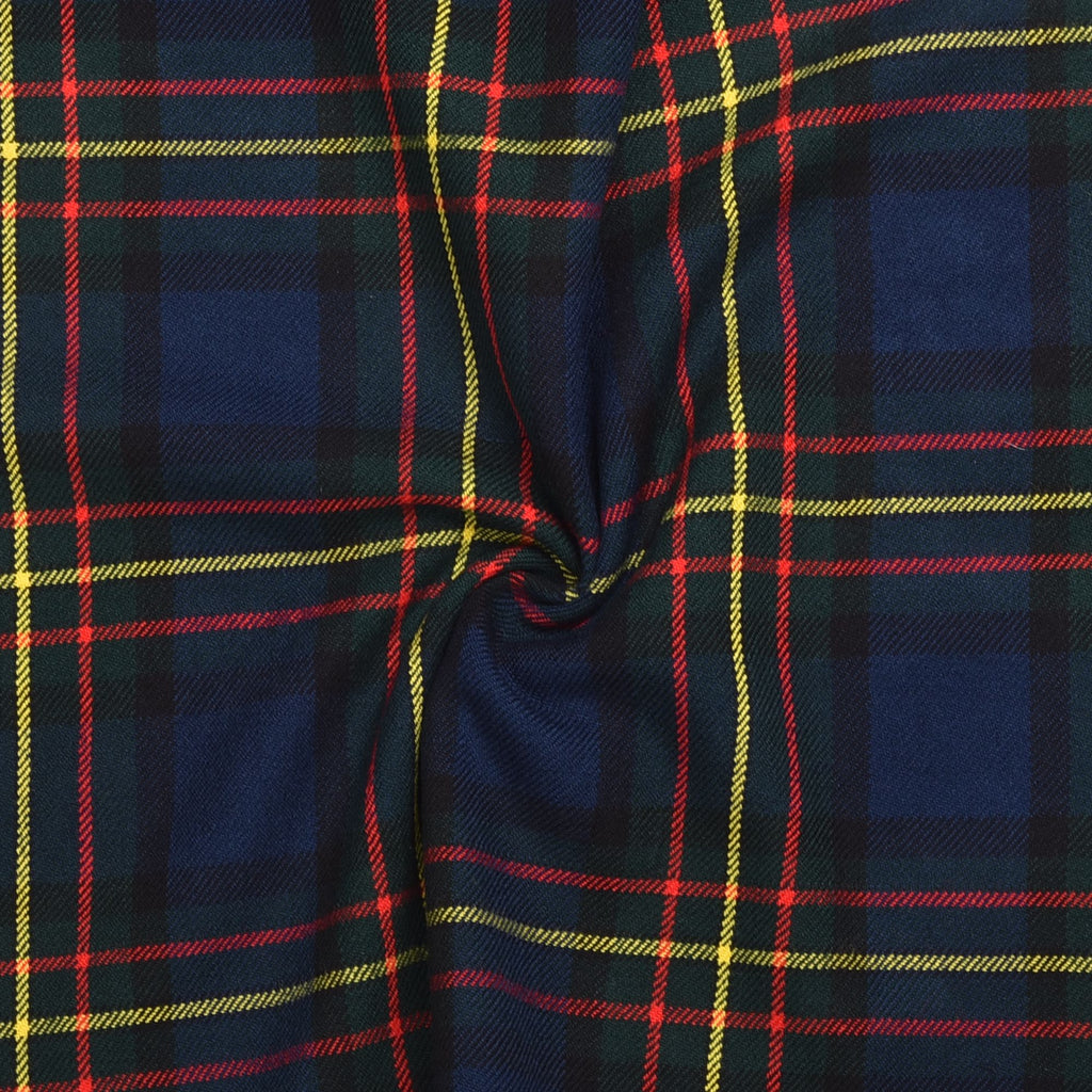 Scottish 13oz Tartan Plaid Fabric By The Yard - Maclaren Tartan