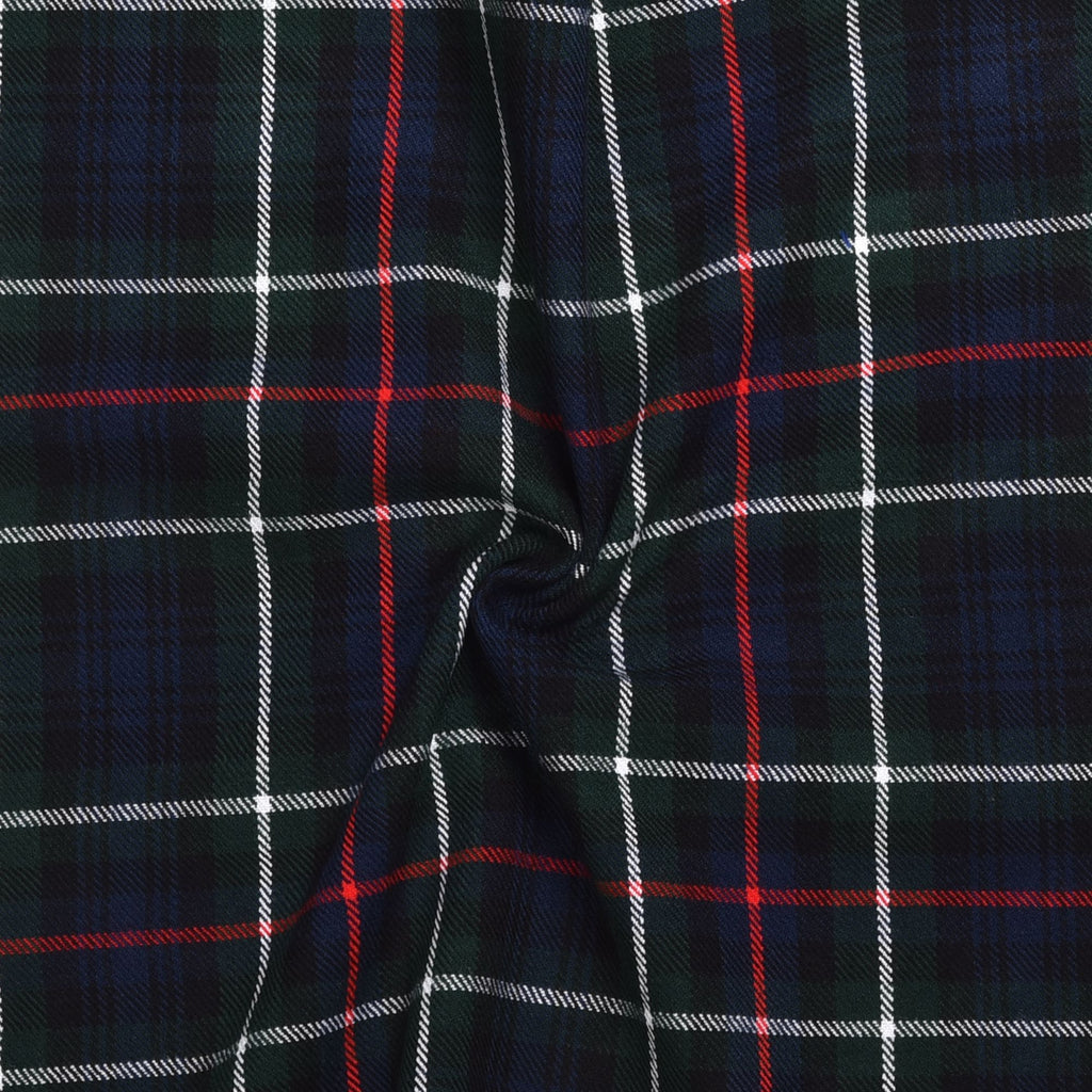 Scottish 13oz Tartan Plaid Fabric By The Yard - Mackenzie Tartan