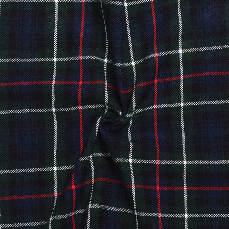 Scottish 13oz Tartan Plaid Fabric By The Yard - Mackenzie Tartan