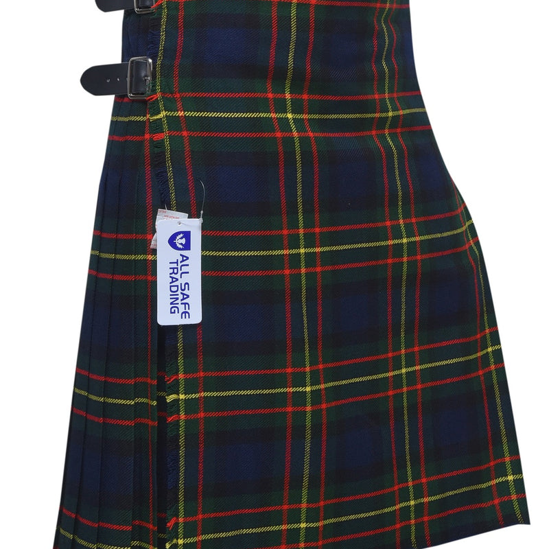 Men's 8 Yard Kilt for Men, Men's Deluxe Kilt, Scottish Tartan Kilt, Highland Wedding Kilt, Maclaren Kilt