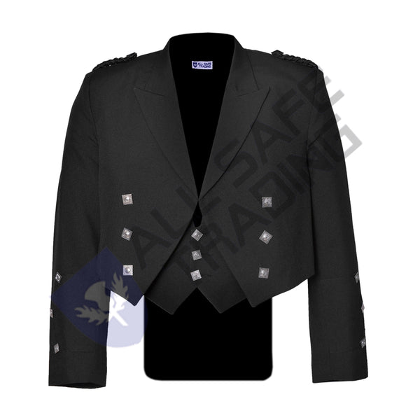 Prince Charlie Kilt Jacket With Waistcoat/Vest -36-54"