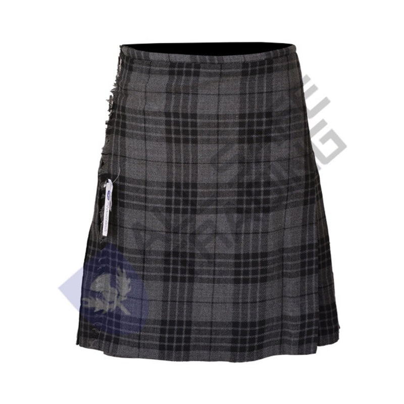 Scottish Boys 13-Oz Casual / Formal Wear, Grey Tartan Kilt