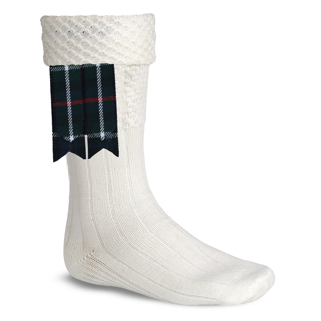 Scottish Tartan Kilt Flashes with Elastic Adjusters Mackenzie