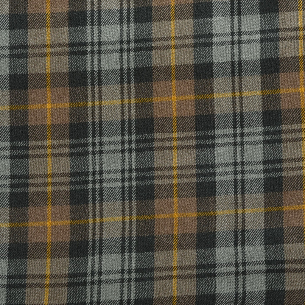 Scottish 13oz Tartan Plaid Fabric By The Yard - Gordon Weathered Tartan