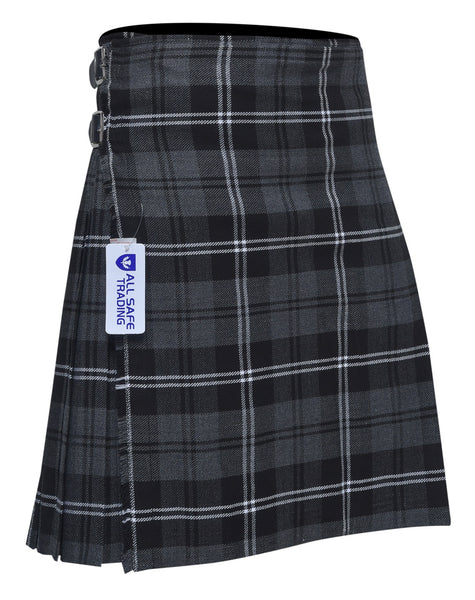 Men's 8 Yard Kilt for Men, Men's Deluxe Kilt, Scottish Tartan Kilt, Highland Wedding Kilt, Granite Kilt
