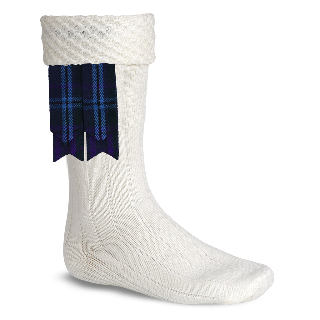 Scottish Tartan Kilt Flashes with Elastic Adjusters Spirit of Scotland