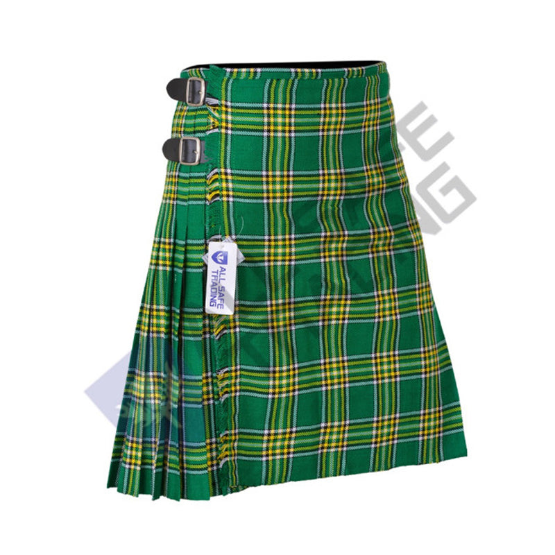 Scottish Boys 13-Oz Casual / Formal Wear, Irish Heritage Tartan Kilt