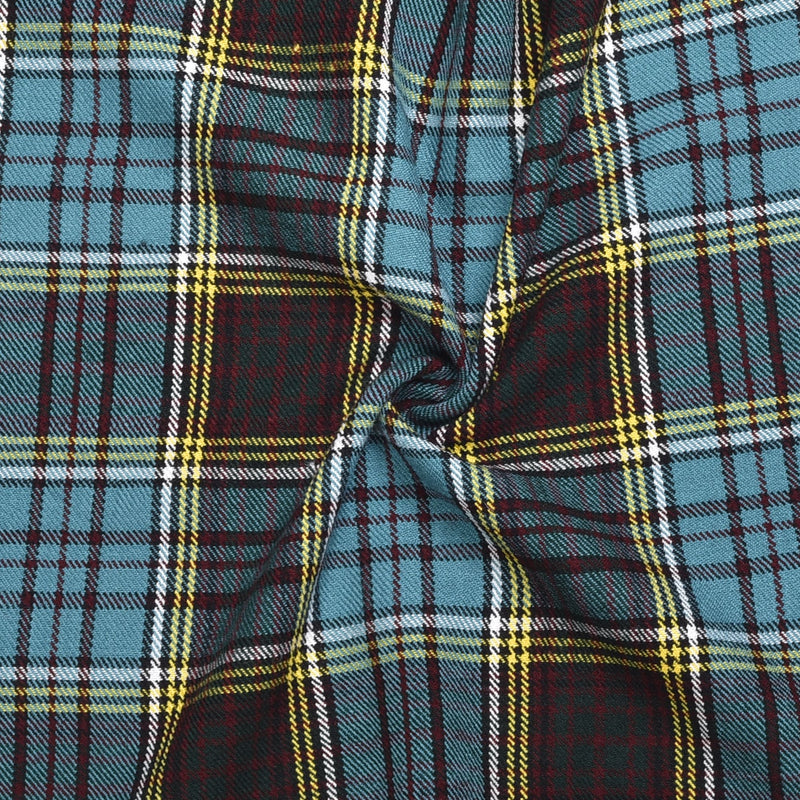 Scottish 13oz Tartan Plaid Fabric By 5 Yard - Anderson Tartan