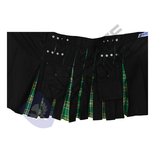 Men’s Irish Heritage Tartan Hybrid Utility Kilt