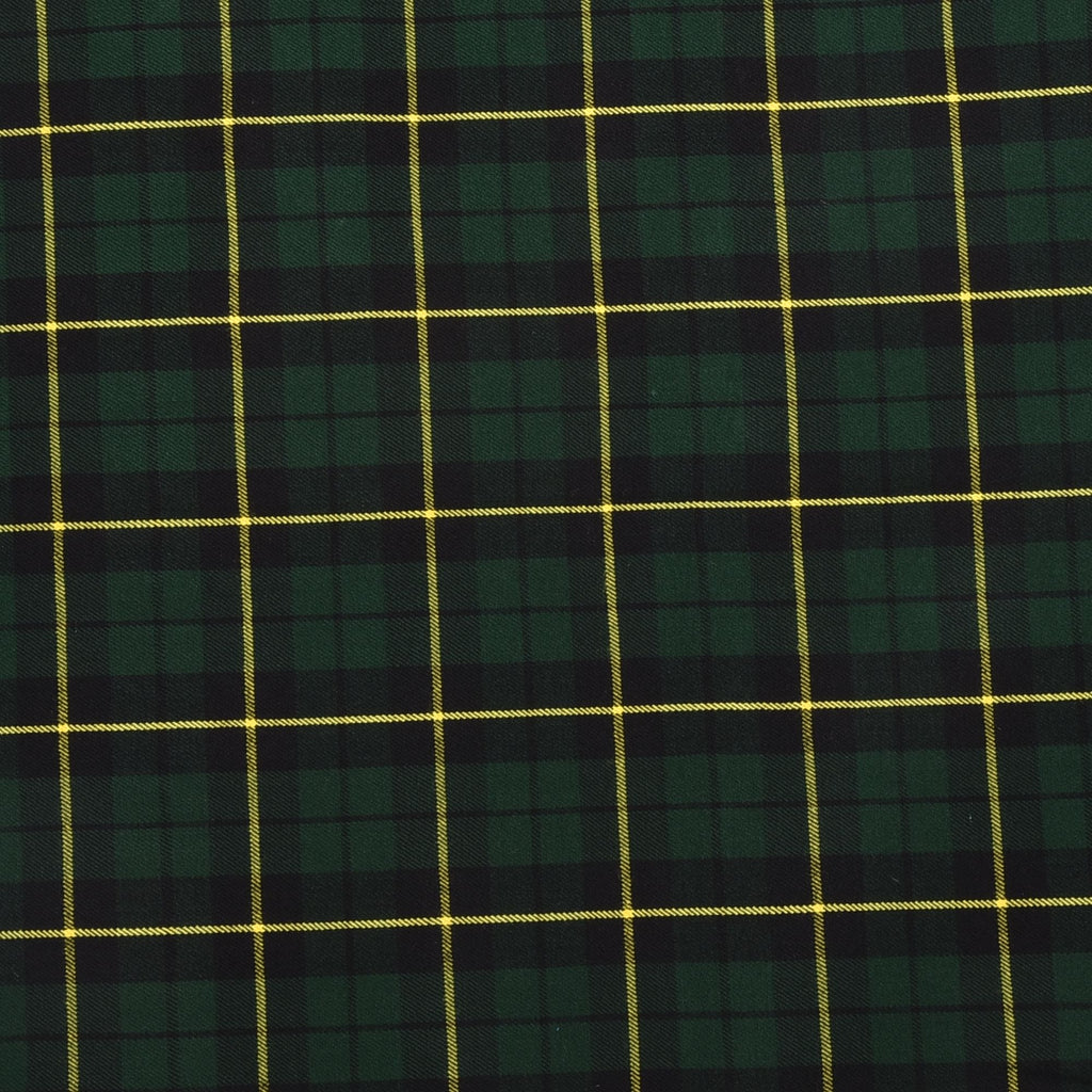 Scottish 16oz Tartan Plaid Fabric By The Yard - Wallace Hunting Tartan