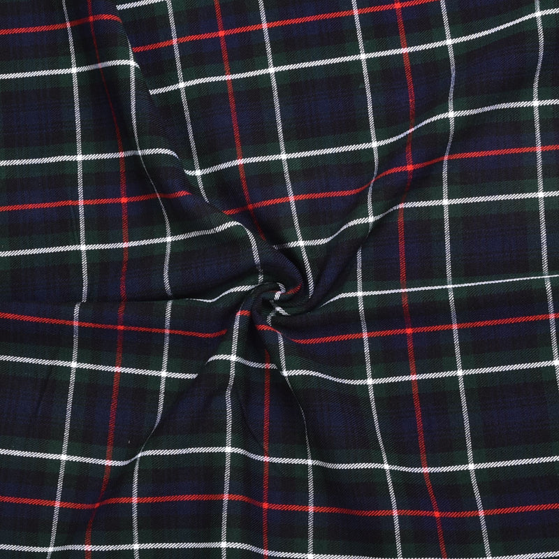 Scottish 16oz Tartan Plaid Fabric By The Yard - Mackenzie Tartan
