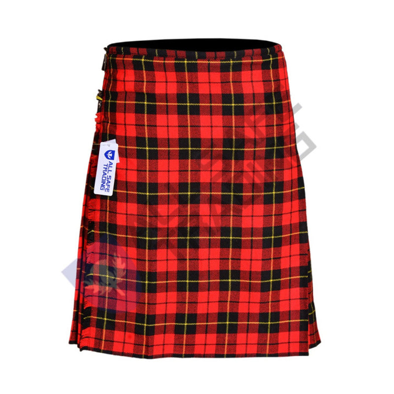 Scottish Boys 13-Oz Casual / Formal Wear, Wallace Tartan Kilt