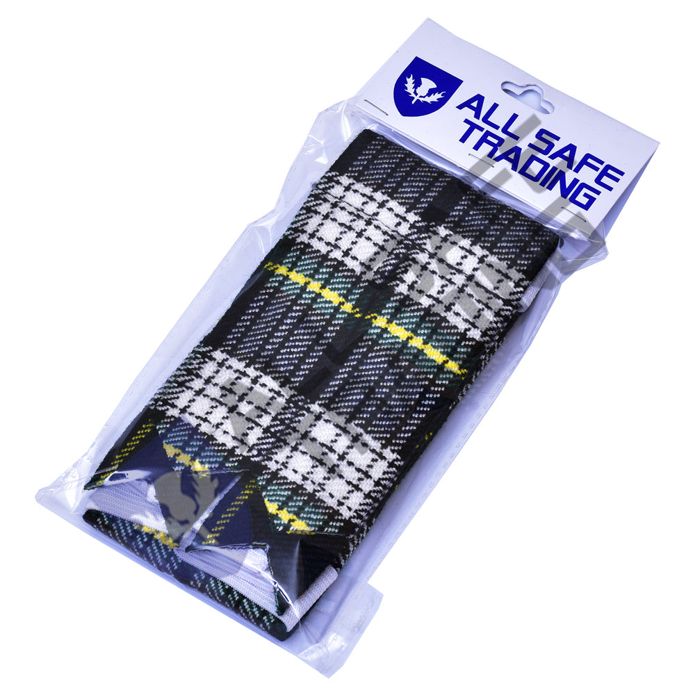 New Scottish Dress Gordon Tartan Kilt Flashes (Pair)