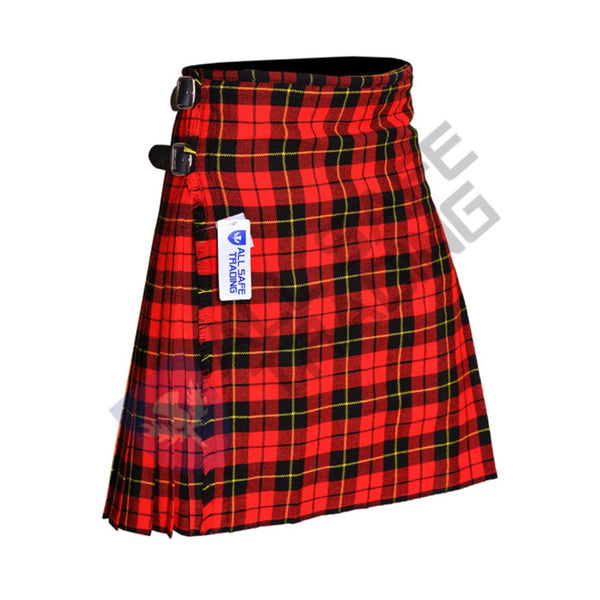 Scottish Boys 13-Oz Casual / Formal Wear, Wallace Tartan Kilt
