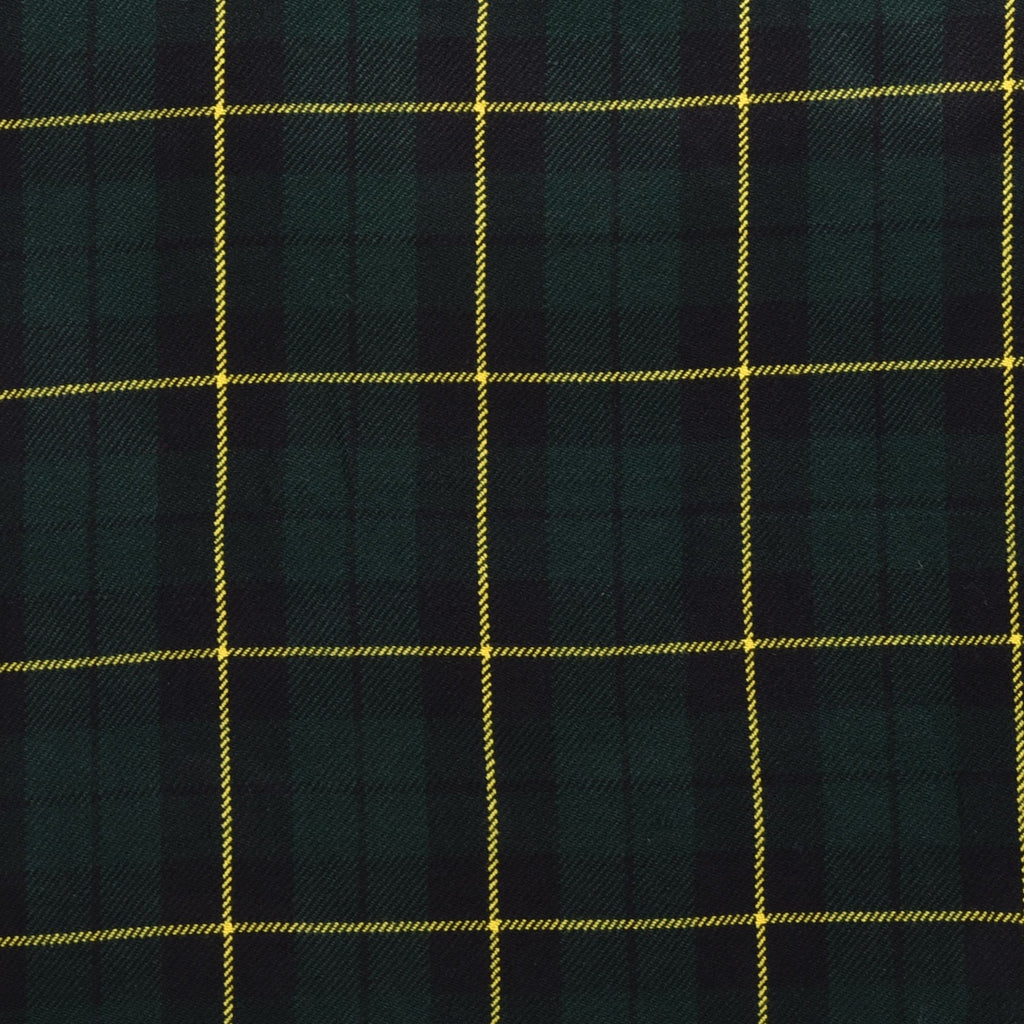 Scottish 13oz Tartan Plaid Fabric By The Yard - Wallace Hunting Tartan