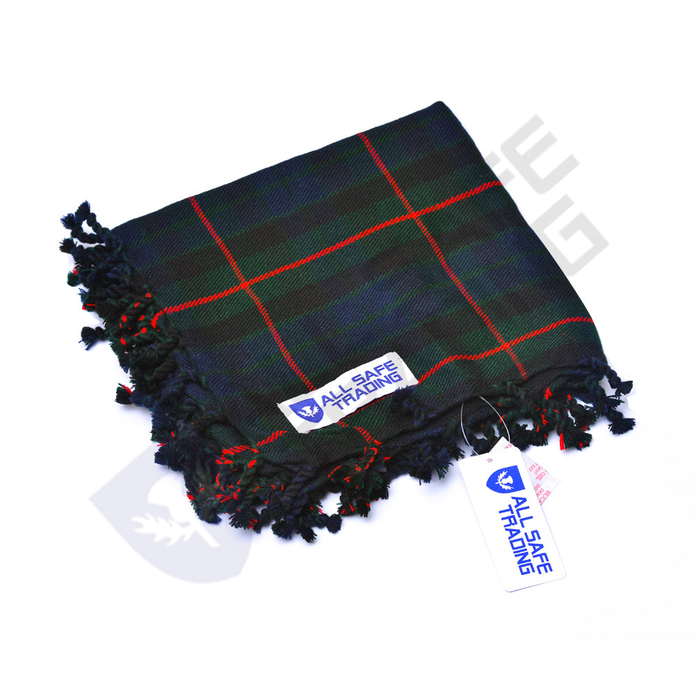 Scottish Men's Kilt Tartan Fly Plaid - Gunn