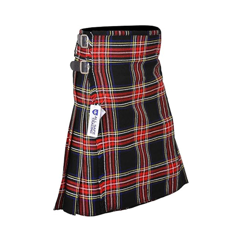 Authentic Scottish Men's Tartan Kilts - Highland Light Weight Value Kilt Embrace Your Heritage with Comfort