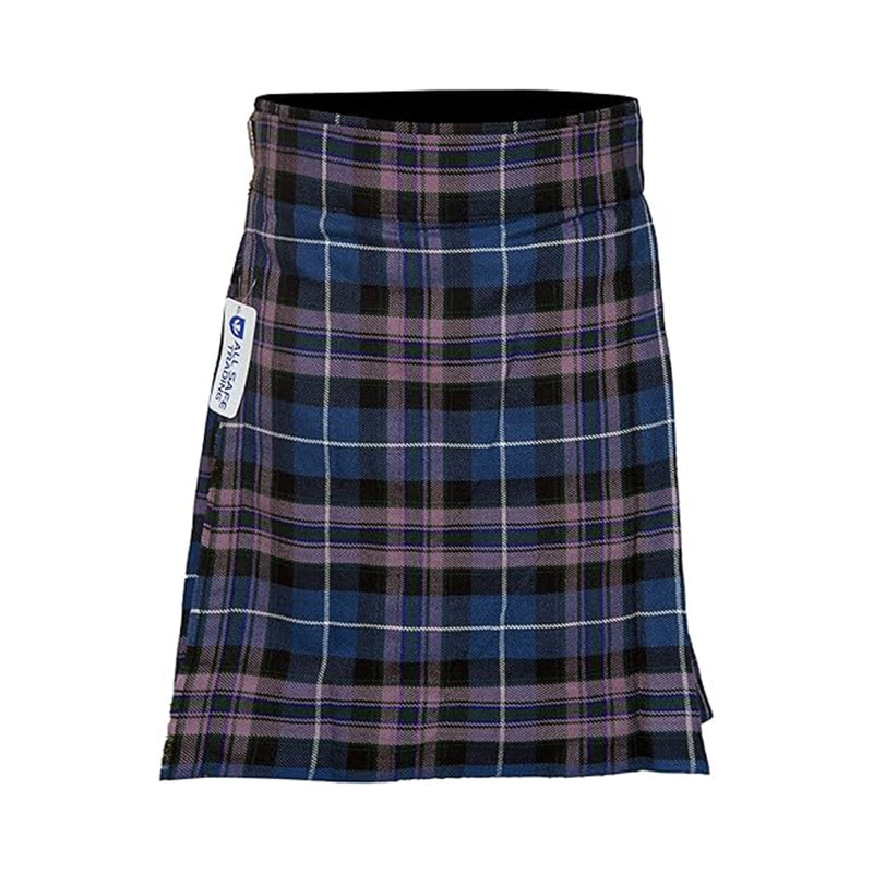 Authentic Scottish Men's Tartan Kilts - Highland Light Weight Value Kilt Embrace Your Heritage with Comfort