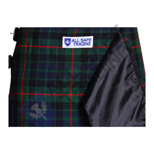 Scottish Traditional 8 Yard Gunn Tartan Kilt