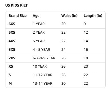 Scottish Boys 13-Oz Casual / Formal Wear, Plain Black Tartan Kilt