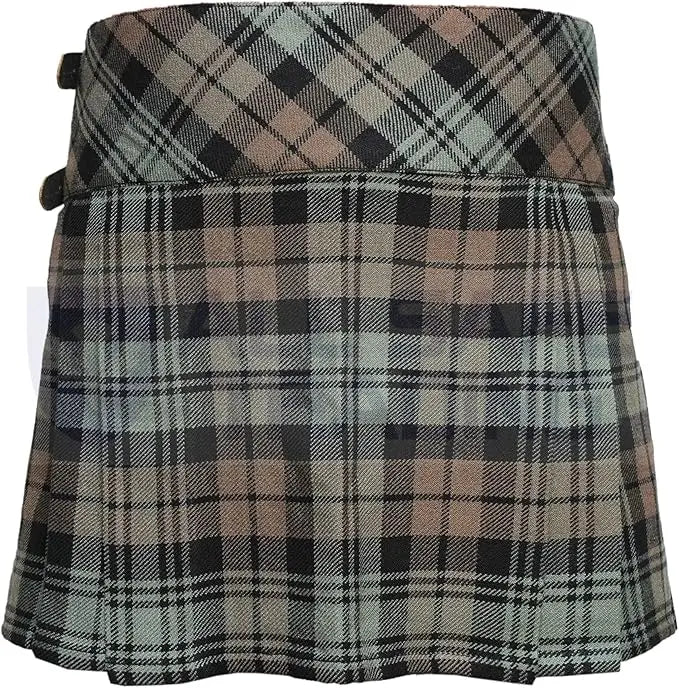 Women's 16'' Tartan Pleated Billie Kilt Skirt All Safe International