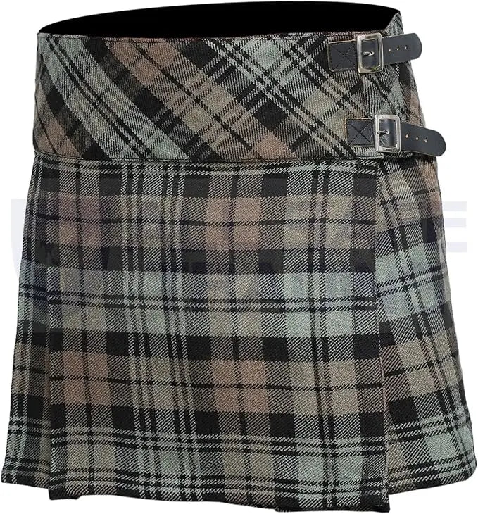 Women's 16'' Tartan Pleated Billie Kilt Skirt All Safe International