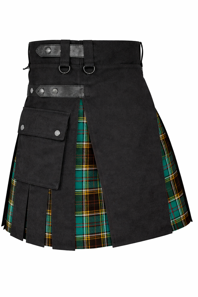 Women’s Anderson Hybrid Kilt – Plaid Mini Skirt for Golf, Highland Games & Casual Wear