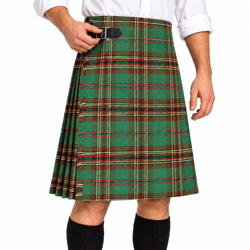 Authentic Scottish Men's Tartan Kilts - Highland Light Weight Value Kilt Embrace Your Heritage with Comfort Tara Murphy Tartan Kilt