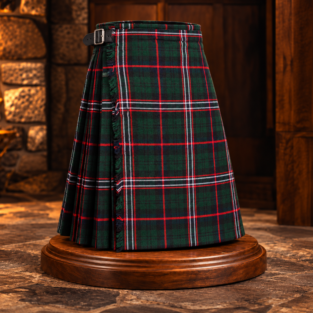 Authentic Scottish Men's Tartan Kilts - Highland Light Weight Value Kilt Embrace Your Heritage with Comfort Scottish National Tartan Kilt