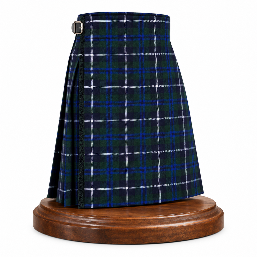 Authentic Scottish Men's Tartan Kilts - Highland Light Weight Value Kilt Embrace Your Heritage with Comfort Blue Douglas Tartan Kilt