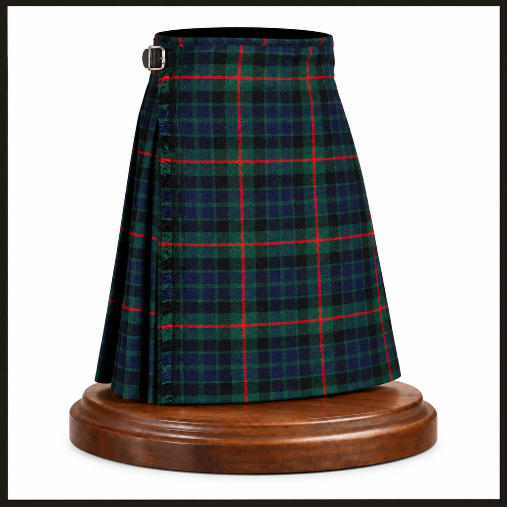 Authentic Scottish Men's Tartan Kilts - Highland Light Weight Value Kilt Embrace Your Heritage with Comfort Gunn Tartan Kilt