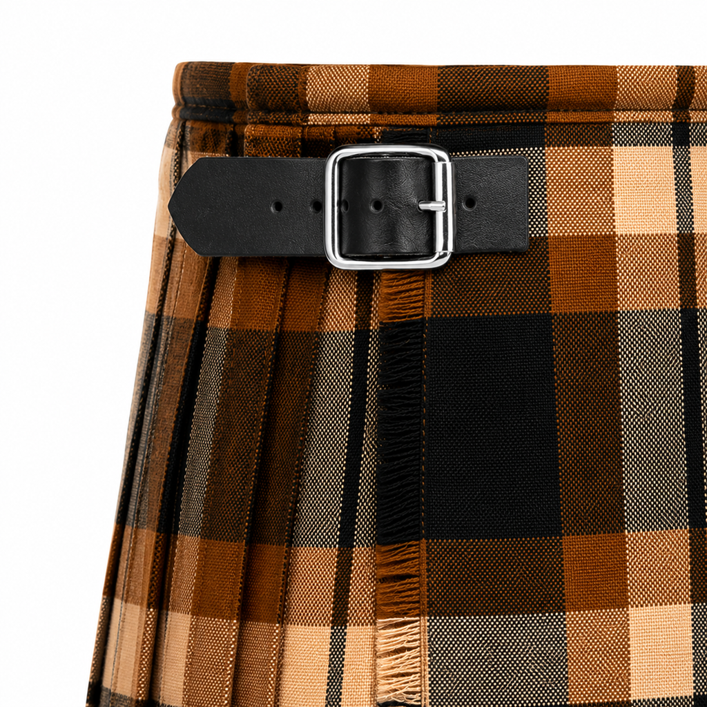 Authentic Scottish Men's Tartan Kilts - Highland Light Weight Value Kilt Embrace Your Heritage with Comfort Ross Ancient Tartan Kilt