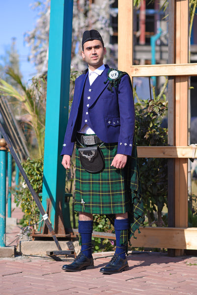Men's 8 Yard Kilt for Men, Men's Deluxe Kilt, Scottish Tartan Kilt, Highland Wedding Kilt, Tara Murphy Kilt