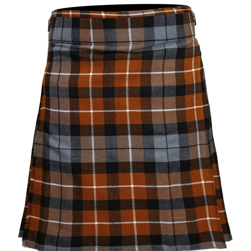 Men's 5 Yard Scottish Tartan Kilt, Highland Wedding Kilt, Graham of Montrose Weathered Tartan Kilt