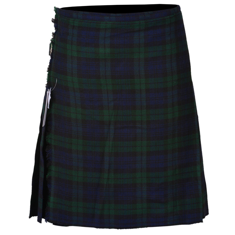 Men's 8 Yard Kilt for Men, Men's Deluxe Kilt, Scottish Tartan Kilt, Highland Wedding Kilt, Black Watch Kilt