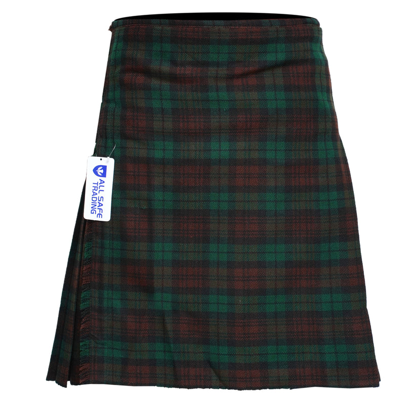 Men's 8 Yard Kilt for Men, Men's Deluxe Kilt, Scottish Tartan Kilt, Highland Wedding Kilt, Brown Watch Kilt
