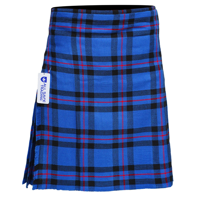 Men's 8 Yard Kilt for Men, Men's Deluxe Kilt, Scottish Tartan Kilt, Highland Wedding Kilt, Elliot Modern Kilt
