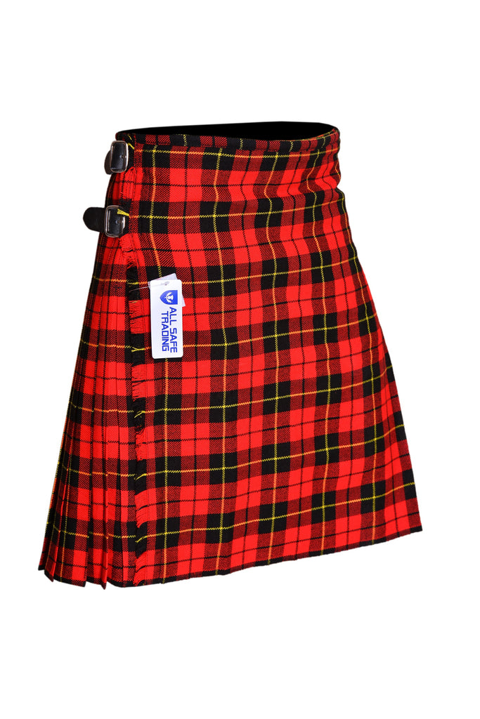 Men's 8 Yard Kilt for Men, Men's Deluxe Kilt, Scottish Tartan Kilt, Highland Wedding Kilt, Wallace Kilt