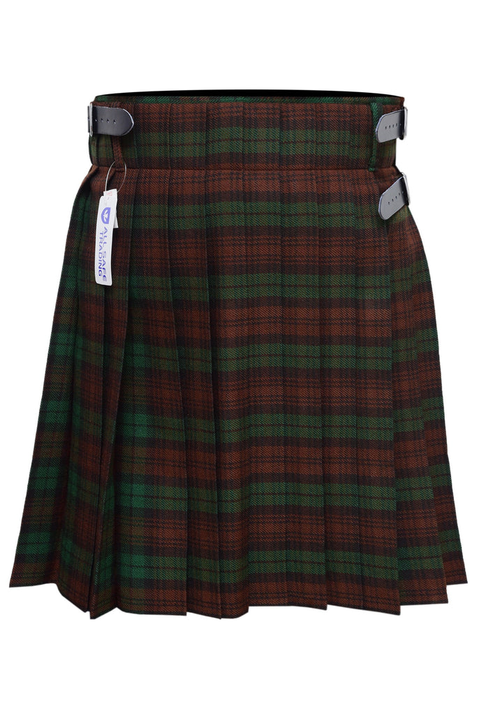 Men's 5 Yard Scottish Tartan Kilt, Highland Wedding Kilt, Brown Watch Tartan Kilt