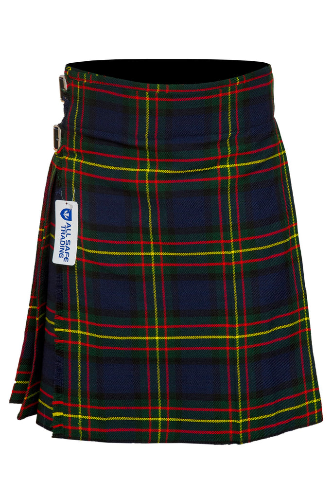 Men's 5 Yard Scottish Tartan Kilt, Highland Wedding Kilt, Maclaren Tartan Kilt