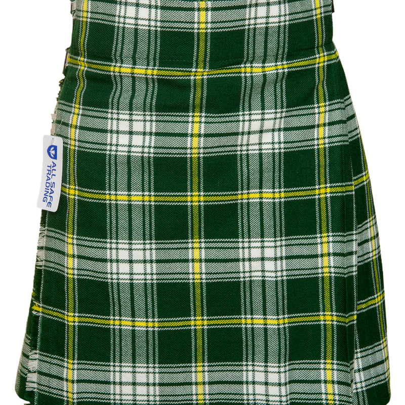 Men's 5 Yard Scottish Tartan Kilt, Highland Wedding Kilt, St. Patrick Tartan Kilt