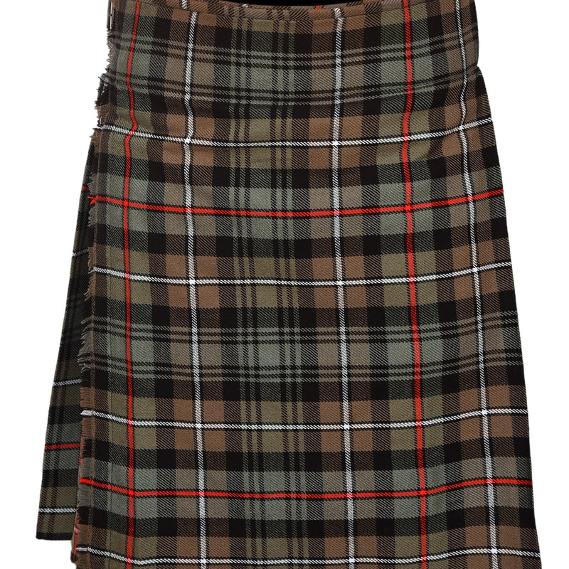 Men's 5 Yard Scottish Tartan Kilt, Highland Wedding Kilt, Mackenzie Weathered Tartan Kilt
