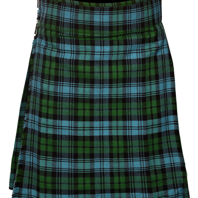 Men's 5 Yard Scottish Tartan Kilt, Highland Wedding Kilt, Campbell Ancient Tartan Kilt
