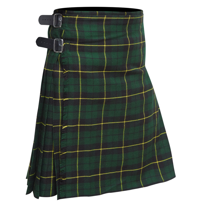 Men's 8 Yard Kilt for Men, Men's Deluxe Kilt, Scottish Tartan Kilt, Highland Wedding Kilt, Wallace Hunting Kilt